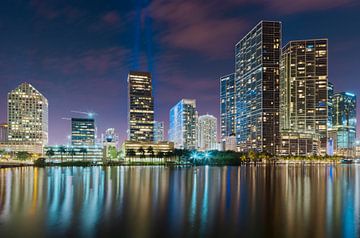 Brickell Skyline, Miami by Mark den Hartog