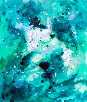 Teal Abstract
