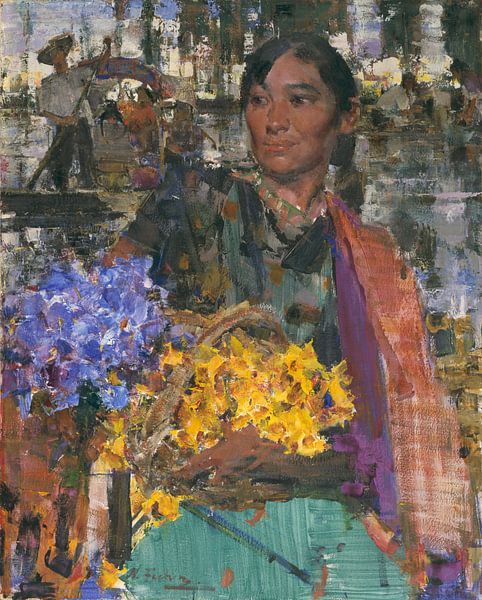 Nikolai Fechin, flower girl, 1936 by Atelier Liesjes