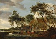Pleisterplaats, Salomon van Ruysdael van Meesterlijcke Meesters thumbnail