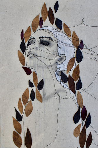 'Woman with Wood' by Kim Rijntjes