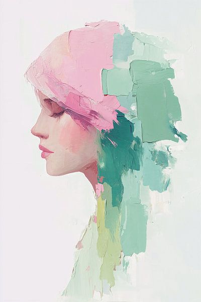 Mint & Roze no.3 van Studio BB