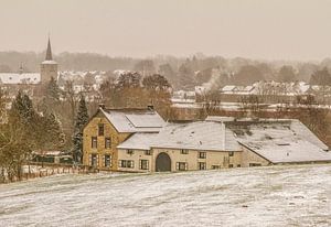 Simpelveld met De Witte Keizerin in de sneeuw sur John Kreukniet