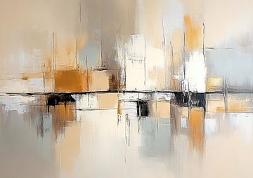 Abstract | Muted Elegance van Zen en Meer