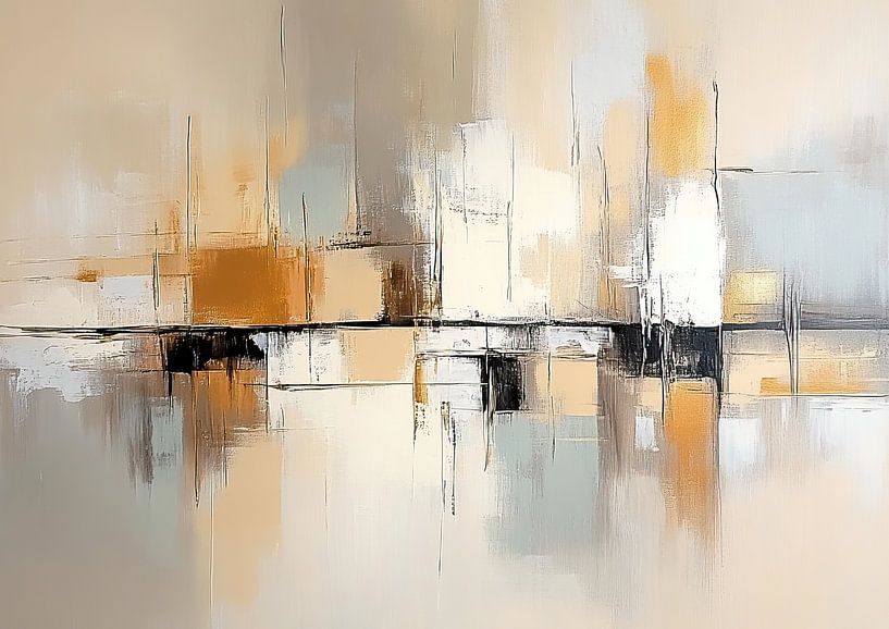 Abstract | Muted Elegance van Zen en Meer