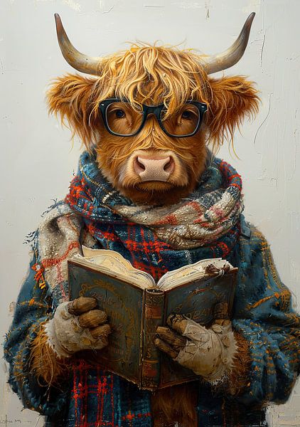 Highland Cow Kuh Scottish Cattle Schottischer Highlander Hochlandrind von Niklas Maximilian