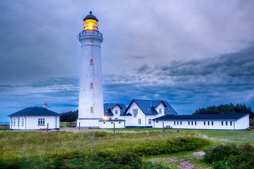 The lighthouse in Hirtshals, Denmark