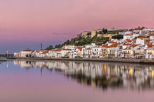 Alcácer do Sal bei Sonnenaufgang, Portugal