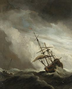 Der Windstoß – Willem van de Velde