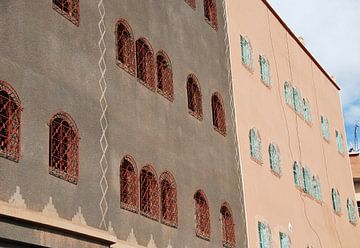 Veel ramen in Marokko van Homemade Photos