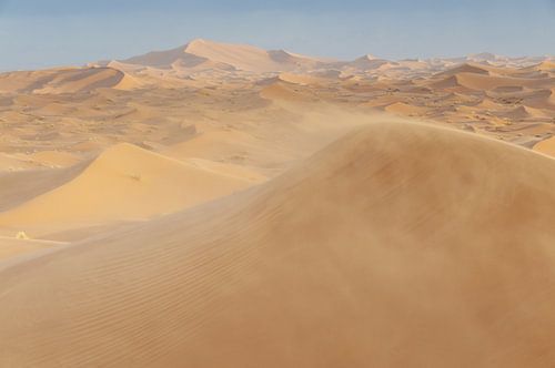 de Erg Chebbi woestijn in Marokko