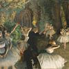 The Rehearsal of the Ballet Onstage, Edgar Degas