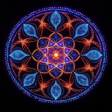 Mandala of cosmic love
