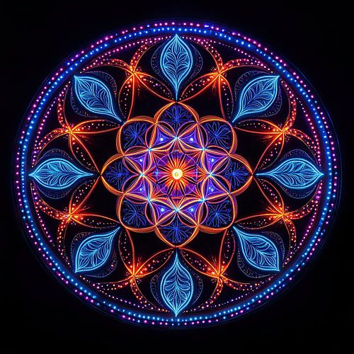 Mandala van kosmische liefde