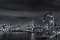 Manhattan @ the Maas - Rotterdam Skyline (2) von Tux Photography Miniaturansicht
