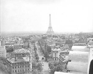 Vintage foto Parijs 1963 van Jaap Ros