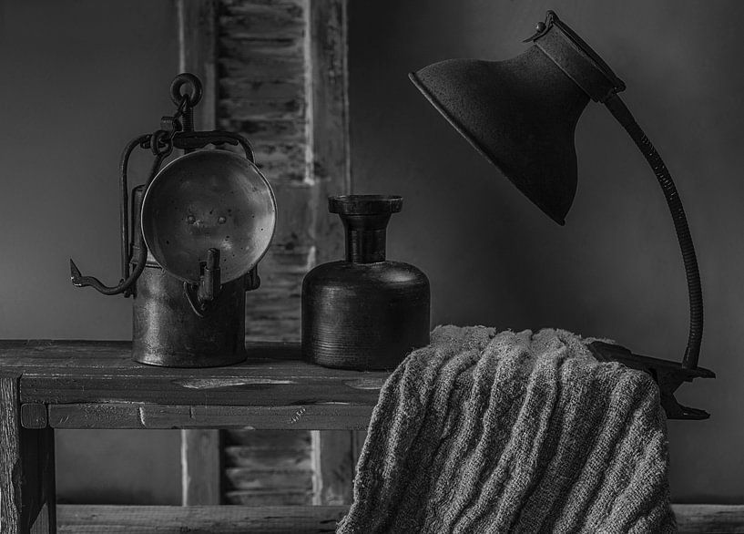 Lamps and vase by Anja Volder