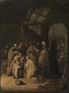 De aanbidding der koningen, Rembrandt