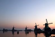 Molens Zaanse schans van Jan Albada thumbnail