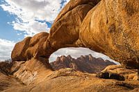 Rock formation of Spitzkoppe in Namibia