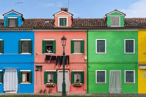 Burano Venedig von Sander Groenendijk
