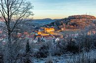 Winterochtendwandeling door het mooie ochtendlicht van Schmalkalden van Oliver Hlavaty thumbnail