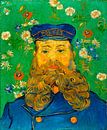 Portrait Joseph Roulin - Vincent van Gogh von 1000 Schilderijen Miniaturansicht