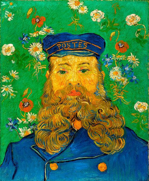 Vincent van Gogh. Portrait of Joseph Roulin by 1000 Schilderijen