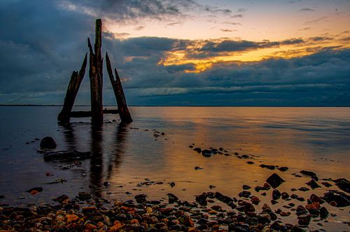 Zonsondergang in Zeeland