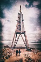Kugelbake - Beach of Cuxhaven at the German North Sea Coast
