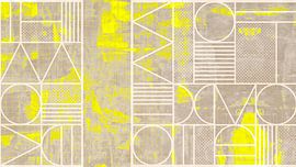 Géométrie d'été sur Mad Dog Art