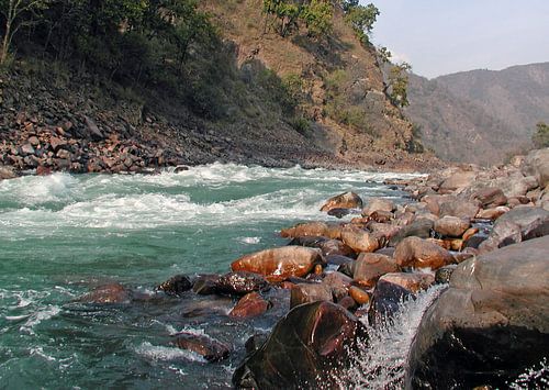 The rivier de Ganges in India