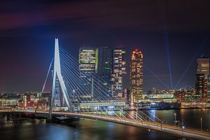 Skyline en Cityscape Rotterdam van Original Mostert Photography