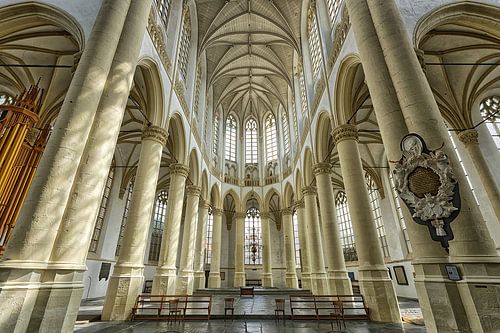 Hooglandse kerk in Leiden.
