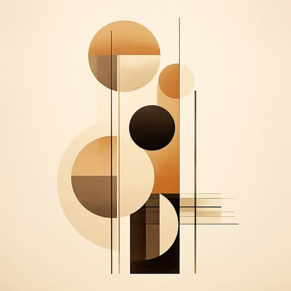 Abstract Circles by Abstract Painting