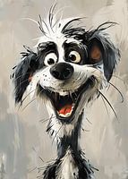 Fröhlicher Border Collie – Lebensfreude pur