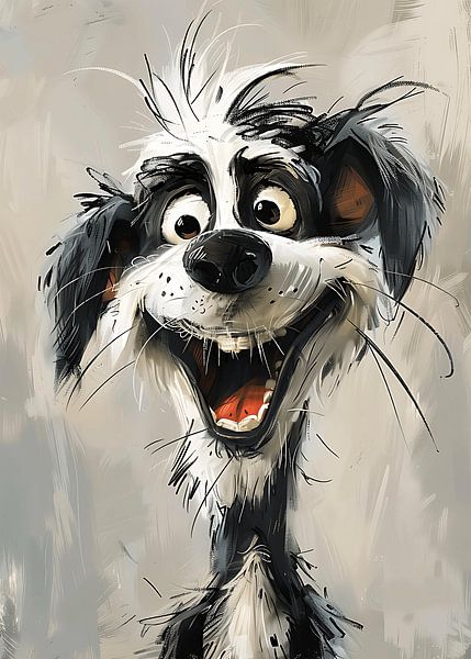Fröhlicher Border Collie – Lebensfreude pur von HyggeHavn
