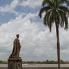 Koningin Wilhelmina standbeeld in Paramaribo von Peter R