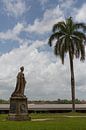 Koningin Wilhelmina standbeeld in Paramaribo par Peter R Aperçu