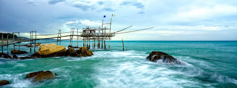 Trabocco Punta Tufano - Abruzzo  von Teun Ruijters