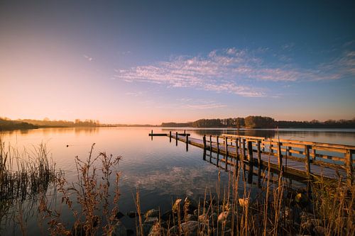 Sunrise on the water