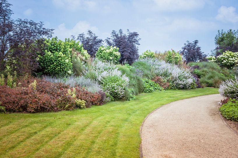big garden with plants and flowers by ChrisWillemsen