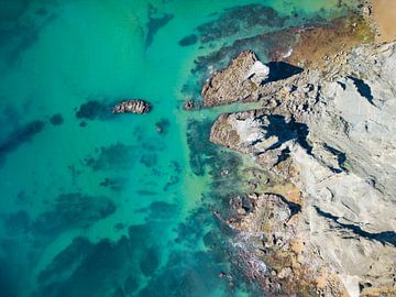 Rocha Negra am Praia da Luz in der portugiesischen Region Algarve von David Gorlitz