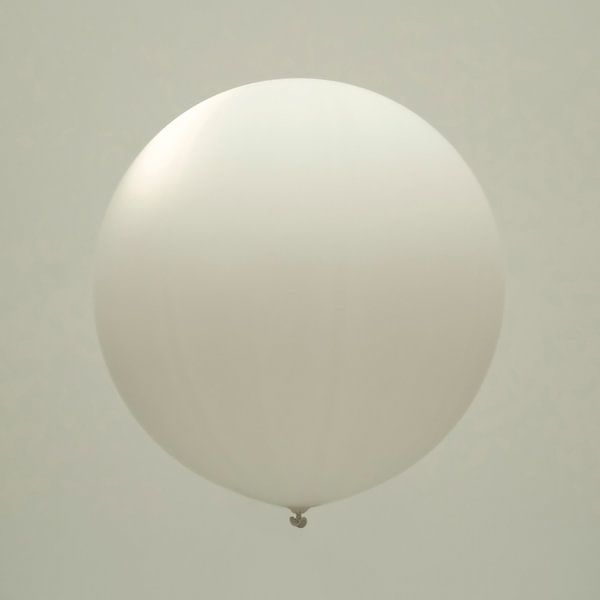 The Balloon. White. Minimalism. by Alie Ekkelenkamp