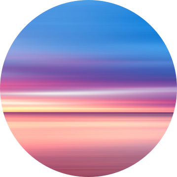 Abstracte zonsondergang V - Panorama van ArtDesignWorks