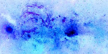 Art Galaxie avec des éléments de la NASA sur de-nue-pic