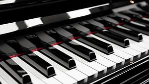 Clavier de piano