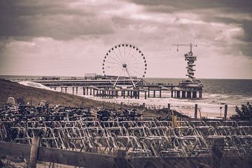 De Pier Scheveningen Den Haag van Michael Ruland