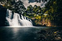 Rochester waterval op Mauritius - lange blootstelling