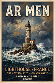 Ar-Men Lighthouse, France